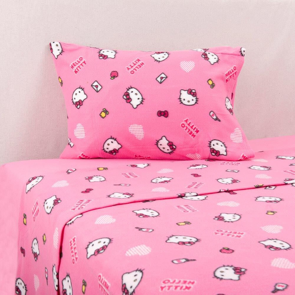 Sabana Polar 1.5 Plazas Sanrio Hello Kitty Mensaje image number 0.0