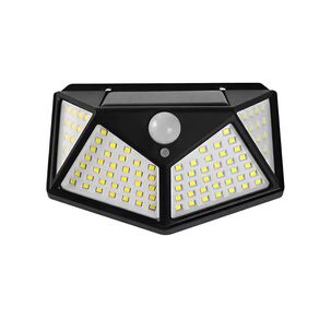 L&aacute;mpara Solar Con Sensor De Movimiento Reflector De 100 Led