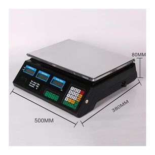 Pesa Balanza Digital Electronica 40kg Bascula De Precios