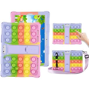 Funda Protectora Pop It Para Tablet 10 Pulgadas Con Cord&oacute;n