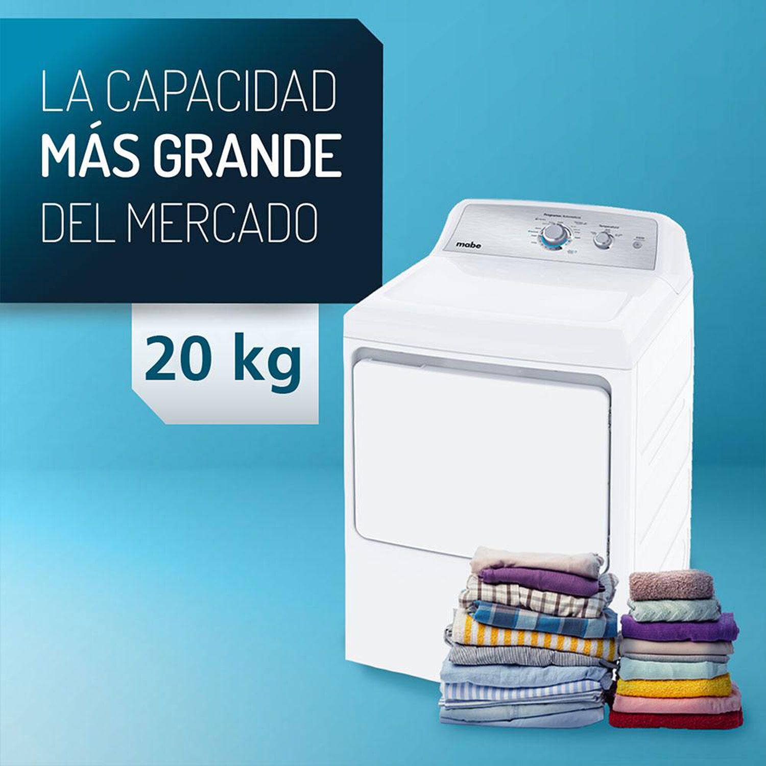 Secadora Mabe Sme26n5mnbcl0 / / 20 Kg image number 5.0