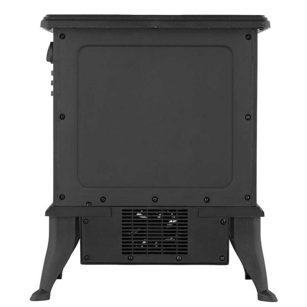 Chimenea El&eacute;ctrica Vintage Regulable Efecto Llama Real 3d image number 2.0