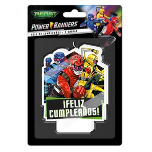 Velas De Cumpleaños Power Rangers