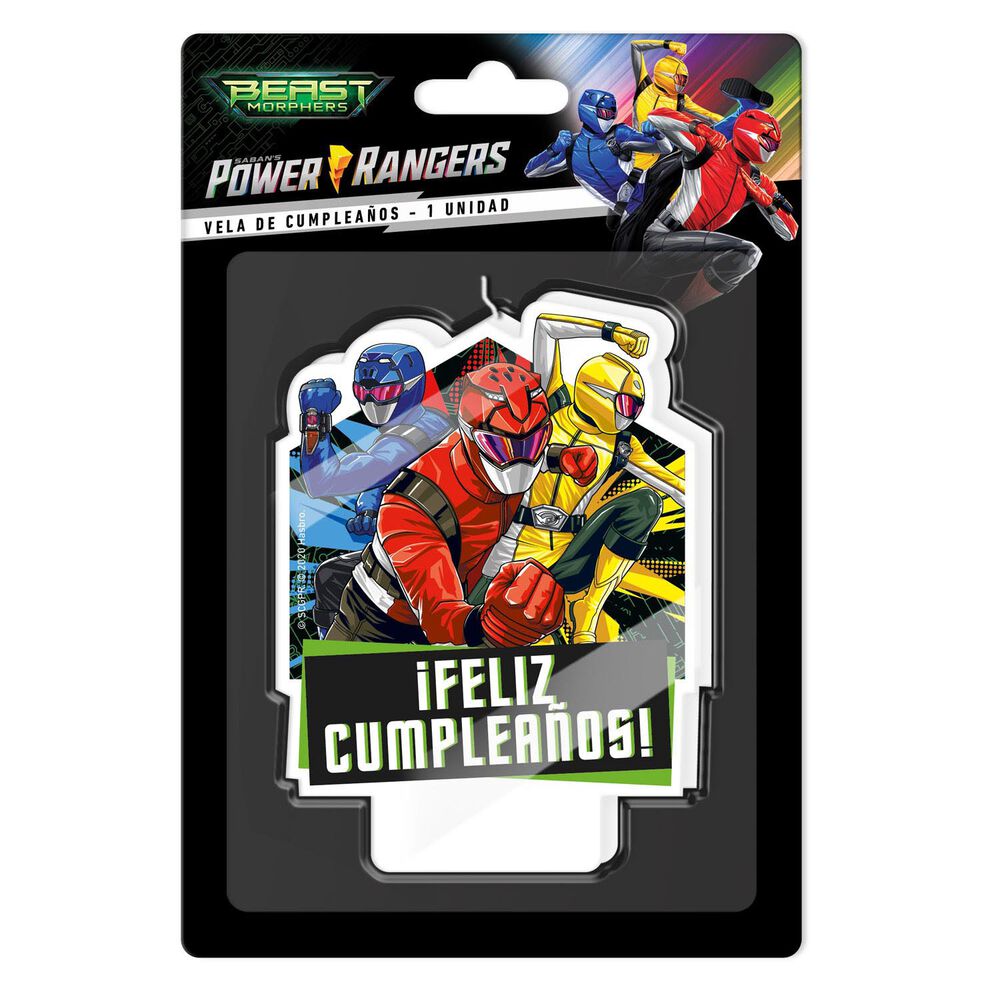 Velas De Cumpleaños Power Rangers image number 0.0