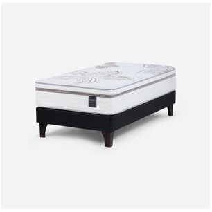 Cama Europea Rosen Art 4 / 1.5 Plazas / Base Normal