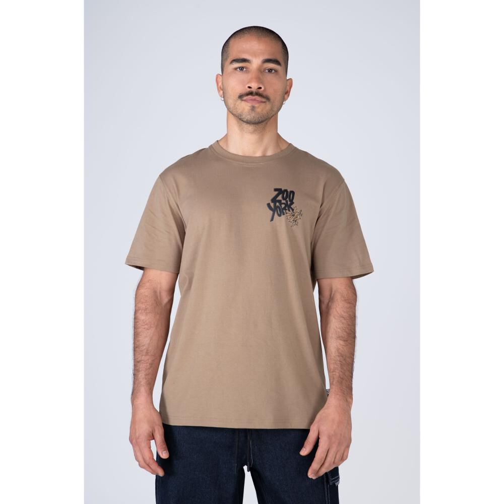 Polera Manga Corta Cuello Redondo Hombre Zoo York image number 0.0