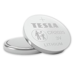 Pack De 5 Pilas Cr2025 Tesla 3v Long Lifetime