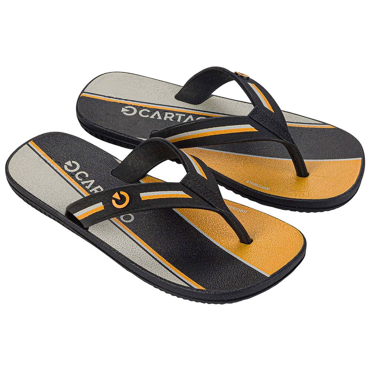 Sandalia Ni&ntilde;o Negro/amarillo Dakar Cartago image number 0.0