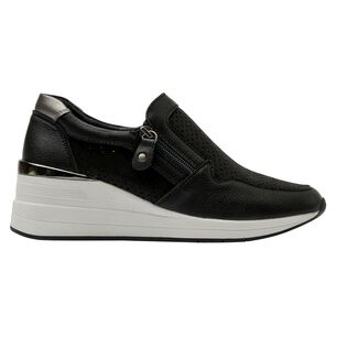 Zapatilla Urbana Mujer Bruno Rossi Brm0152 Negro