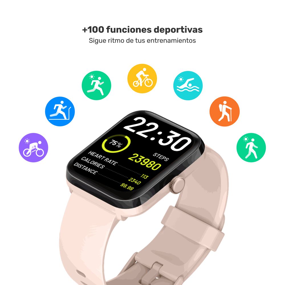 Reloj Smartwatch Gps Moveon 7 Pink 37/38mm image number 5.0