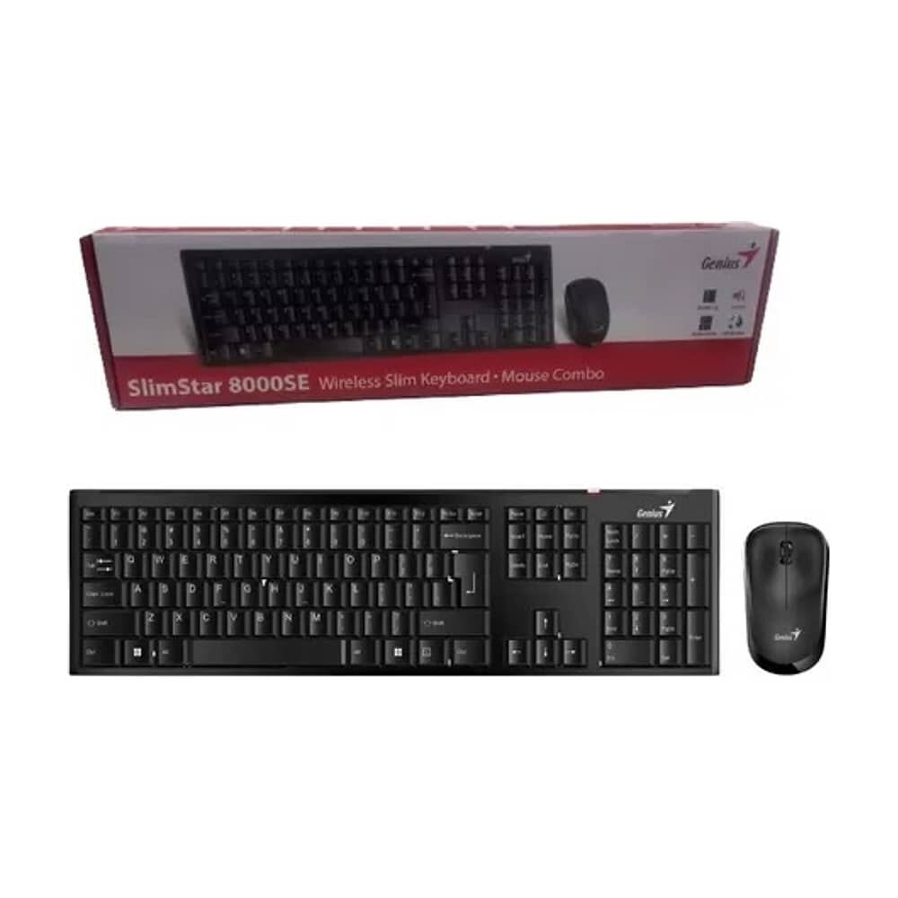 Kit Teclado Y Mouse Para Pc Usb Genius Modelo Slimstar8000se image number 3.0