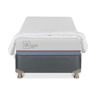 Cama Americana Cic Excellence Plus / 1 Plaza / Base Normal + Plum&oacute;n