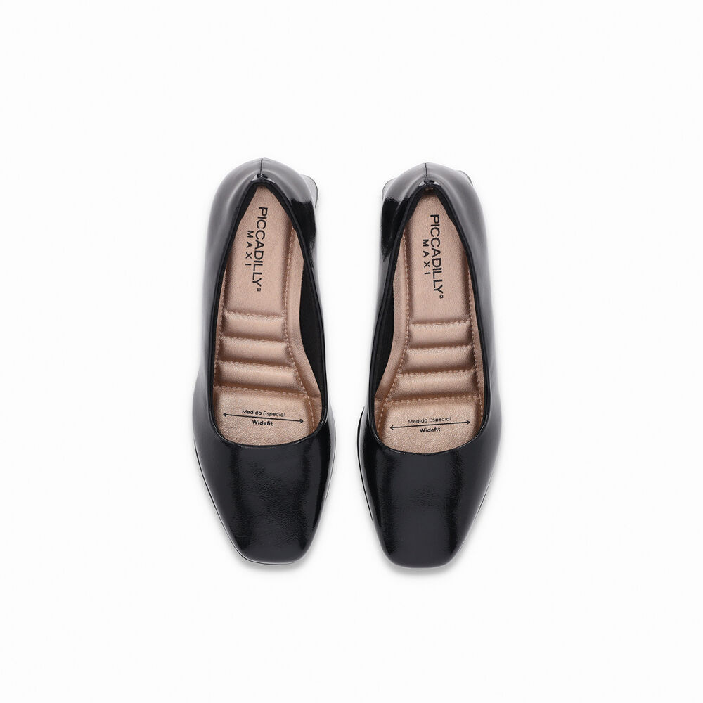 Zapato Mujer Negro/charol Estela Piccadilly image number 2.0