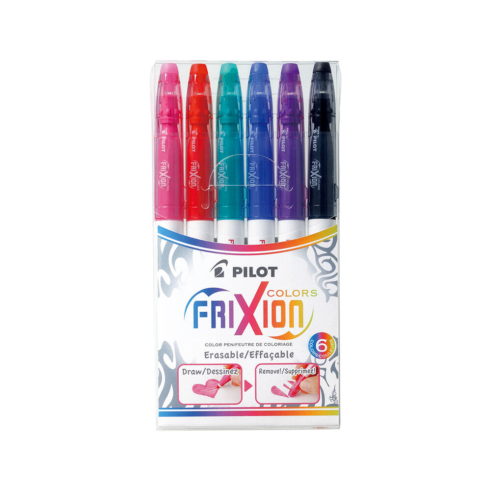 Set 6 Marcadores Frixion Colors Pilot image number 0.0