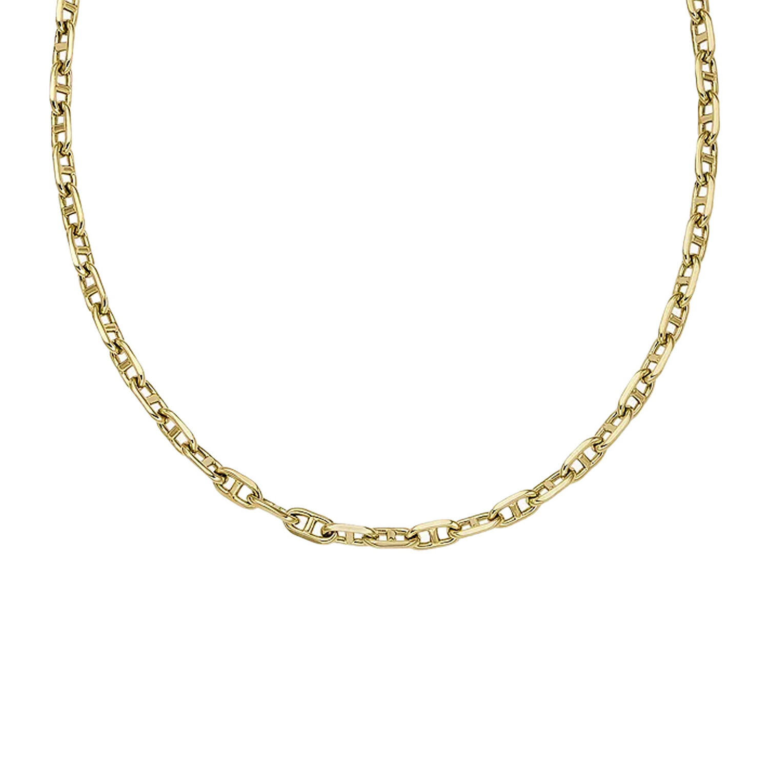 Collar Fossil Ja7209710 Dorado Mujer image number 1.0