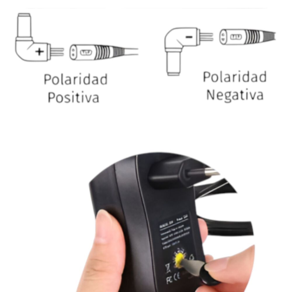 Transformador Universal De 12v / 1a / 12w Con 8 Conectores image number 3.0