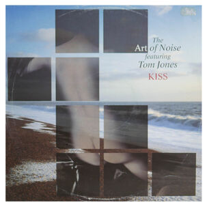 Art Of Noise Ft. Tom Jones - Kiss | 12" Maxi Single Usado