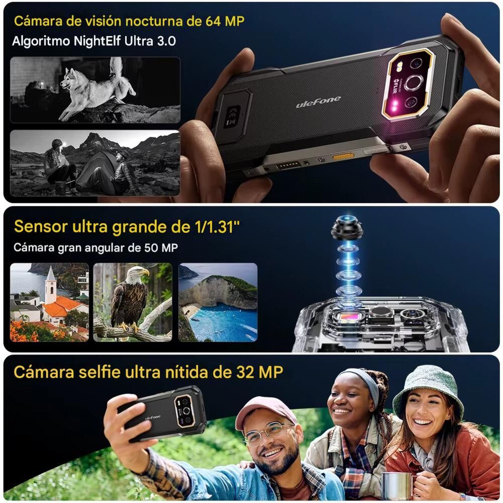 Ulefone Armor 27t | T&eacute;rmica Flir, Visi&oacute;n Nocturna Y 10600mah image number 6.0