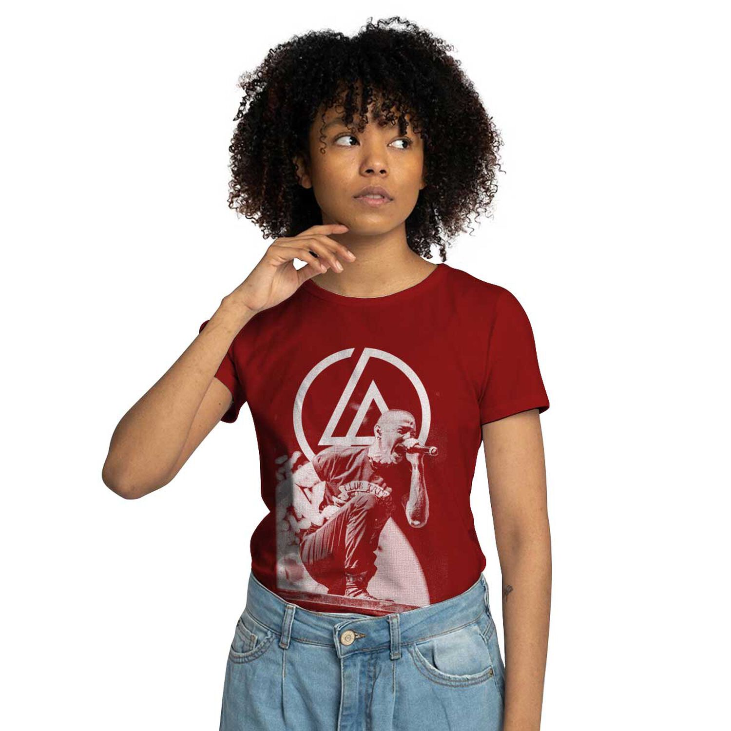 Polera Mujer Chester Bennington Linkin Park image number 1.0