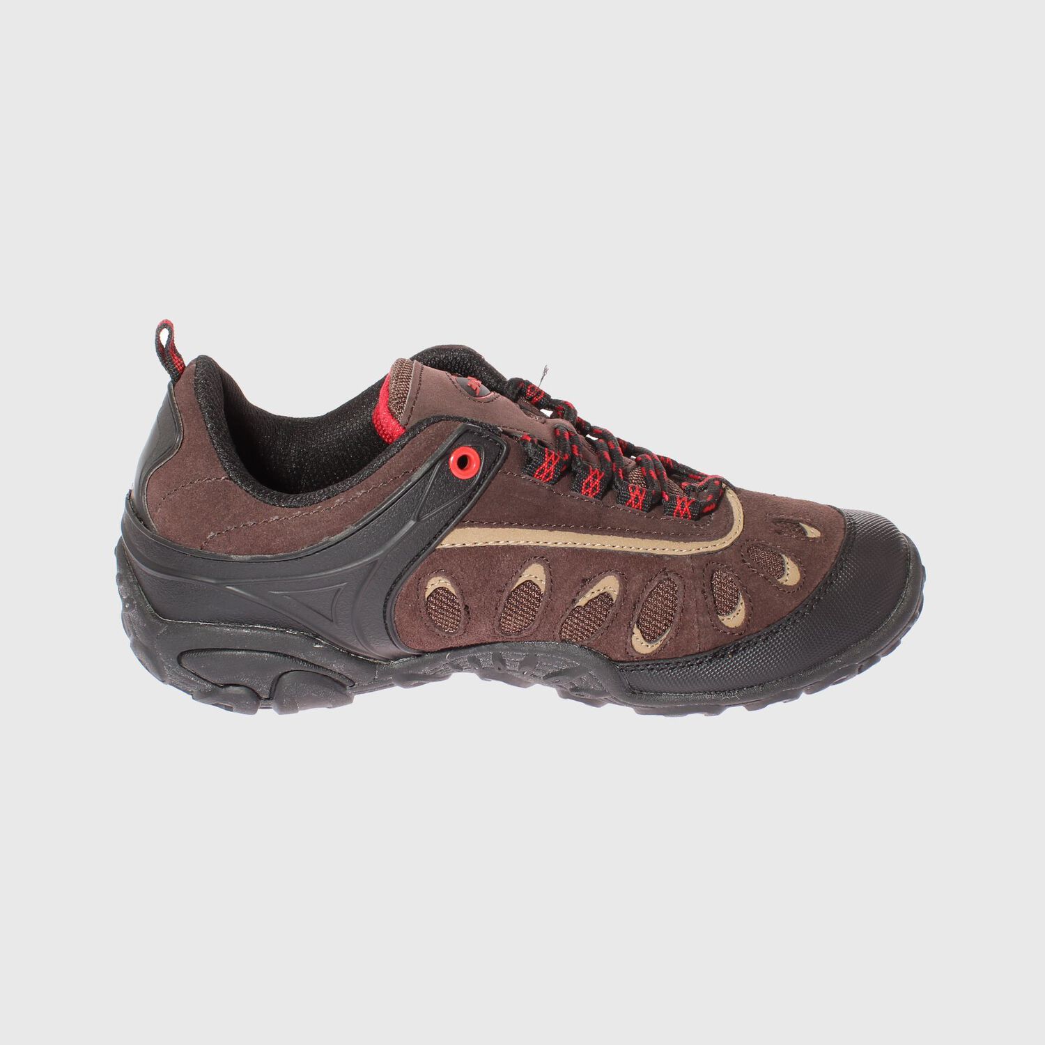Zapatilla Outdoor Chocolate/rojo V&iacute;a Franca Art. 4hy008675 image number 4.0