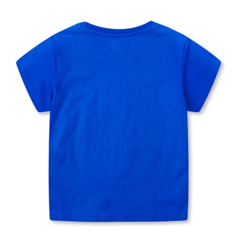 Polera Niño Algodón Manga Corta Jump Kids Autos Amarillos 2 A 7 Años image number 1.0