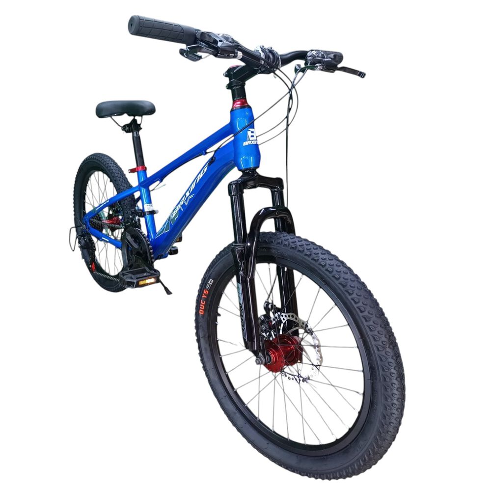 Bicicleta Aro 20 Brxing Sv7 Azul Con Freno Disco Y 21 Velocidades image number 1.0