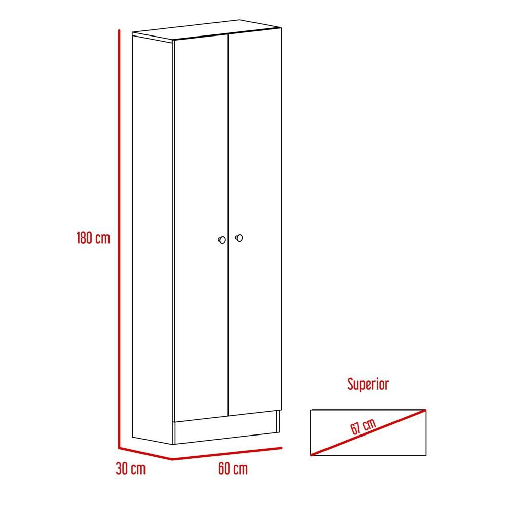 Combo Closet 2 Puertas + Comoda 4 Cajones 1 Puerta Dreams Wengue image number 5.0