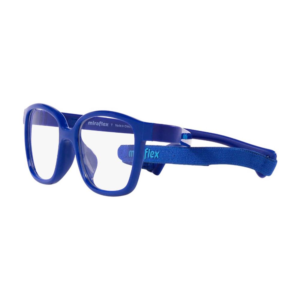 Lentes &Oacute;pticos Azul Con Correa Miraflex Para Ni&ntilde;os image number 2.0