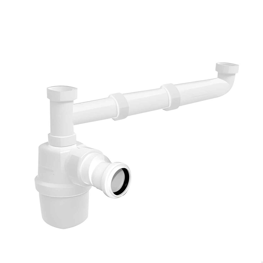 Sifon Para Lavaplatos Doble 1.1/2 Con Salida 40/50mm - Hoffens image number 0.0