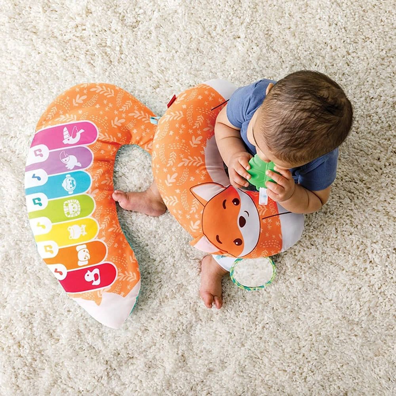 Grow With Me 3 In 1 Tummy Time Piano Fox image number 5.0