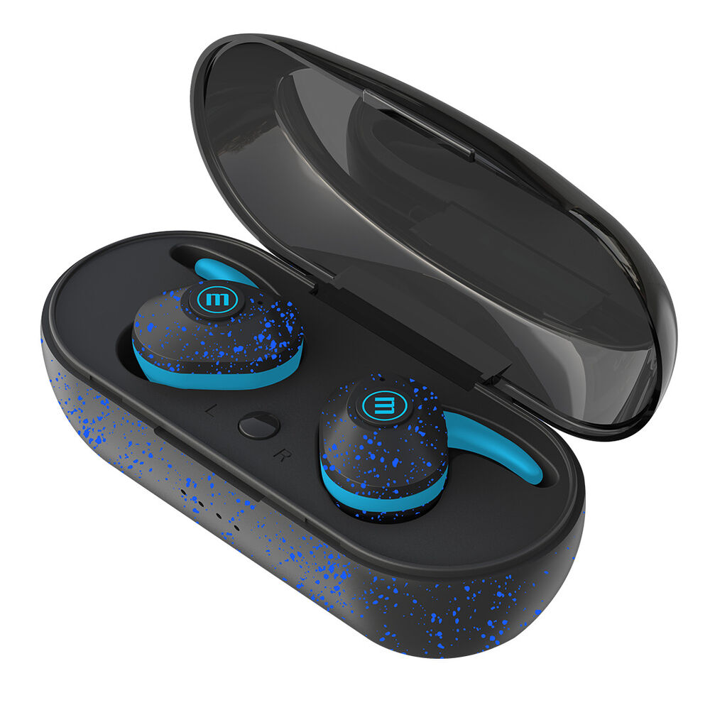 Audífonos Inalámbricos Maxell Miniduo Bluetooth Tws Con Micrófono Azul image number 1.0