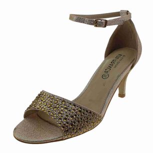 Sandalia Fiesta Champagne V&iacute;a Franca Art. 5g8247champ1