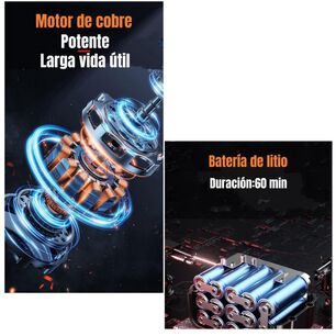 Kit Llave De Impacto Inal&aacute;mbrica Taladro Pistola 2 Bater&iacute;as