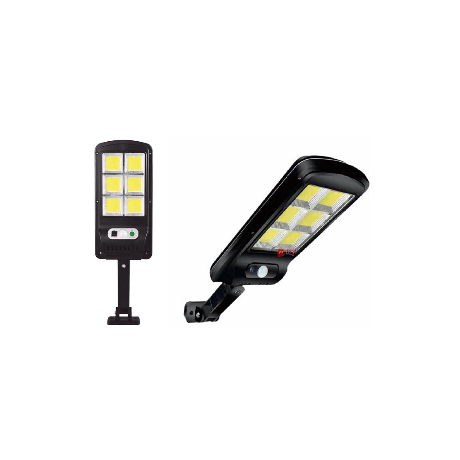 Foco Led Solar Con Sensor Movimiento Y Control Remoto - Ps image number 1.0