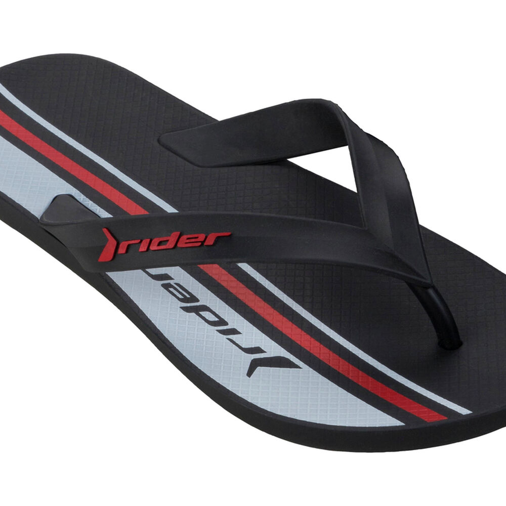 Sandalia Hombre Negro/blanco Feel Urban Rider image number 2.0