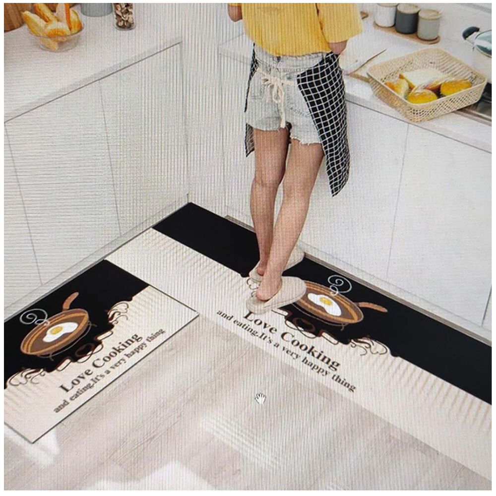Pack De 02 Alfombra Para Cocina Con Antideslizantes Md23 image number 0.0
