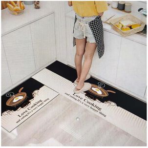 Pack De 02 Alfombra Para Cocina Con Antideslizantes Md23