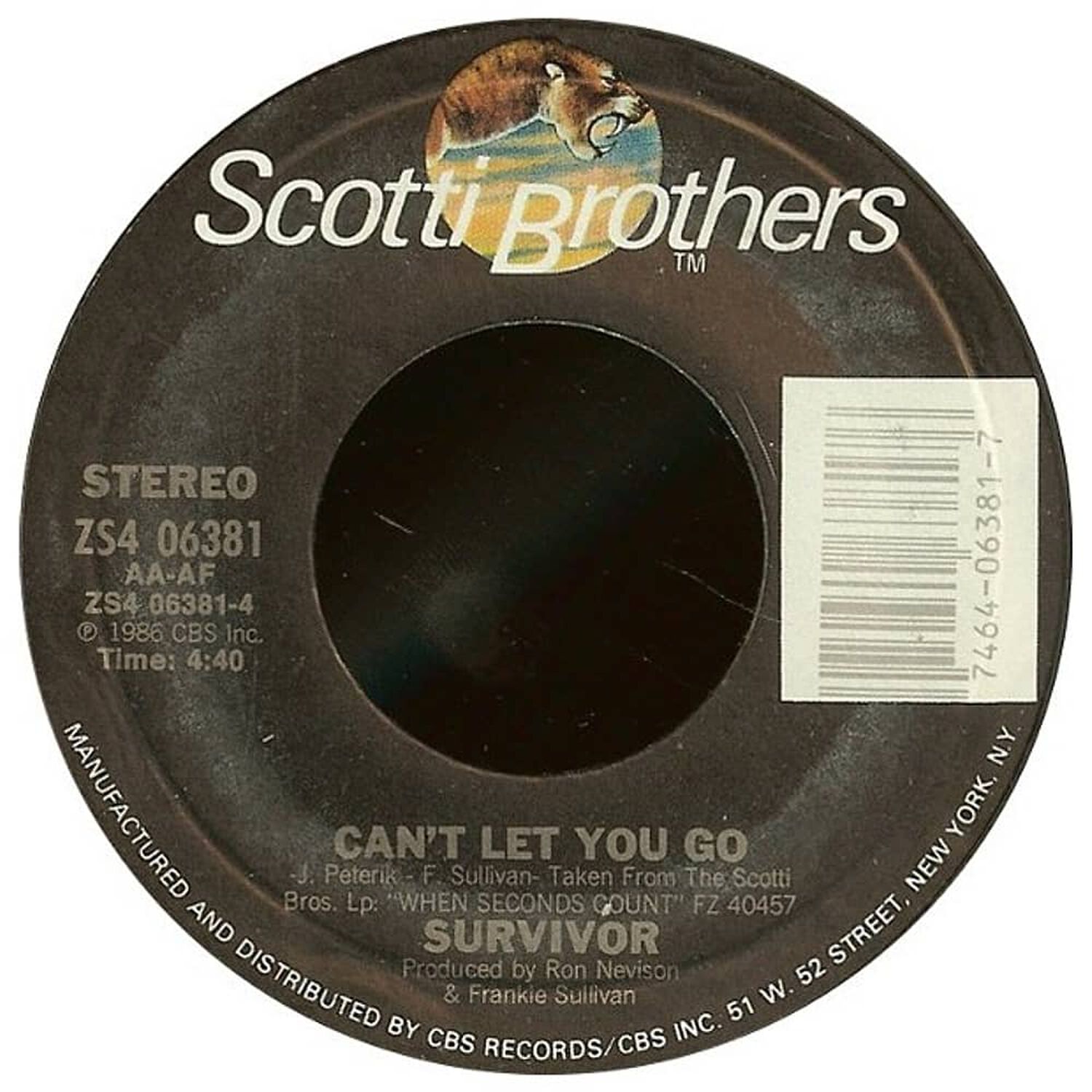 Survivor - Is This Love | 7" Single Usado image number 3.0