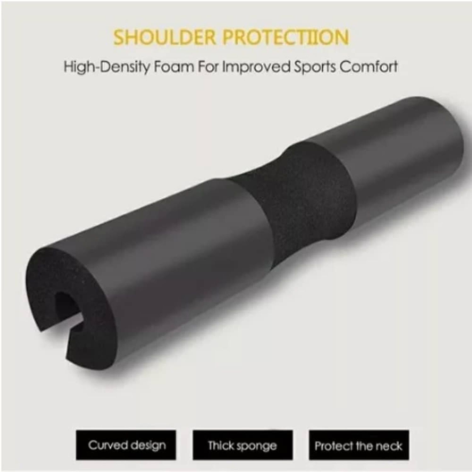 Protector Hombros Almohadilla Barra Olimpica Squat image number 1.0