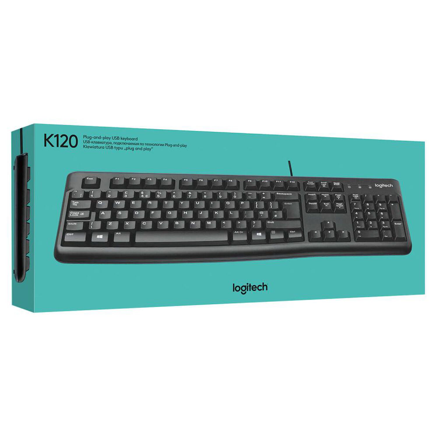 Teclado Logitech K120 image number 3.0