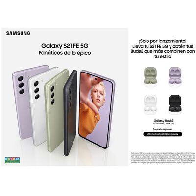 Smartphone Samsung Galaxy S21 Fe Lavender / 128 Gb / Liberado