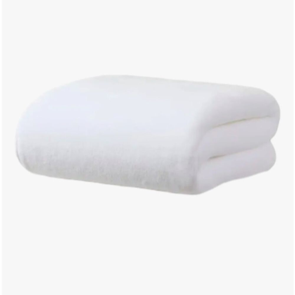 Toalla Extra Larga De Microfibra Blanca image number 2.0