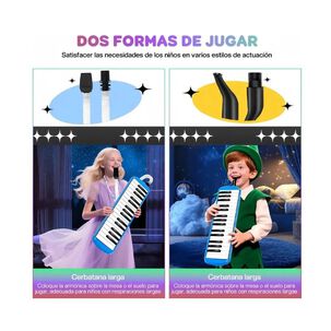 Mel&oacute;dica Instrumento Musical Infantil 32 Teclas Estuche