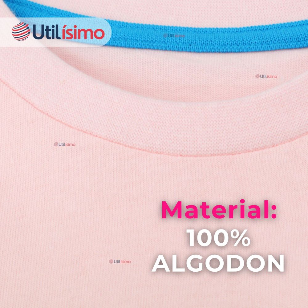 Polera Manga Larga Niña 100% Algodón Dinosauro Unicornio Rosado Camiseta image number 7.0