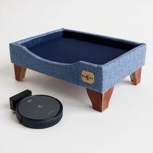 Cama De Mascotas - Talla S (55x40 Cm) / Patas De Madera 11 Cm