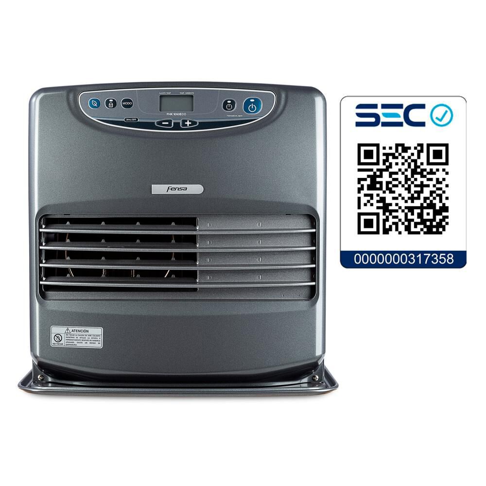 Estufa A Parafina Fensa Fan Heater Fhk 1050 Eco image number 3.0