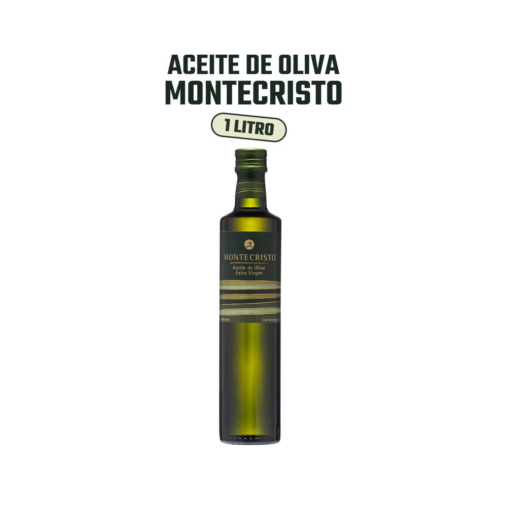 Aceite Oliva Extra Virgen Montecristo 1 X 1000 Ml image number 2.0