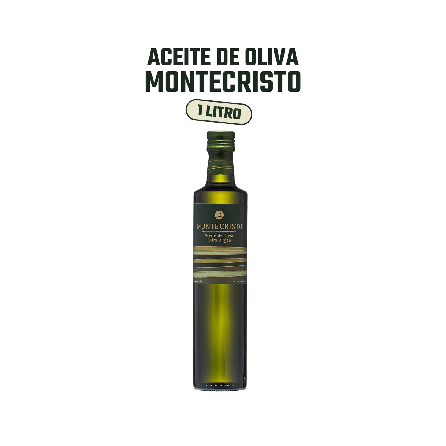 Aceite Oliva Extra Virgen Montecristo 1 X 1000 Ml image number 2.0
