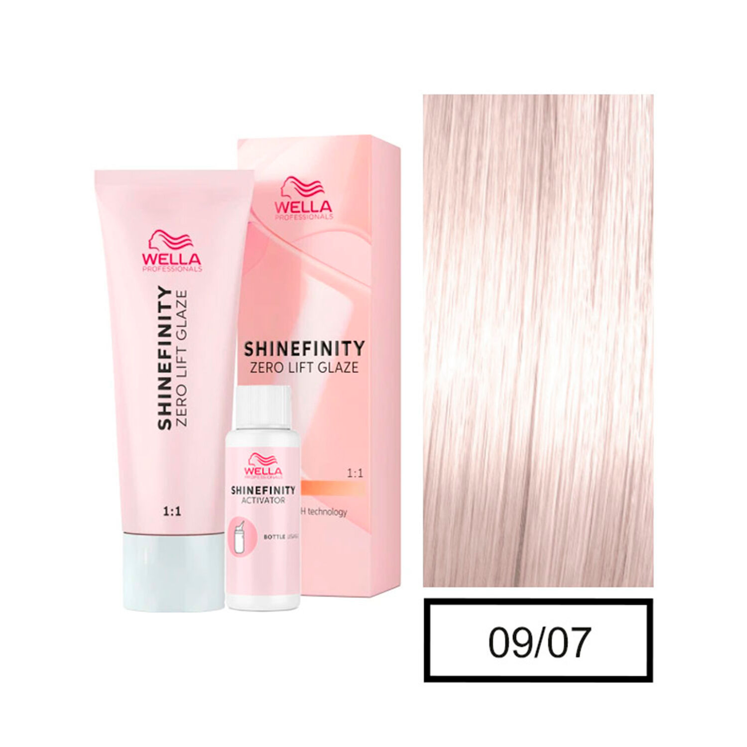 Wella - Tintura Shinefinity Demipermanente 09/07 60ml image number 0.0