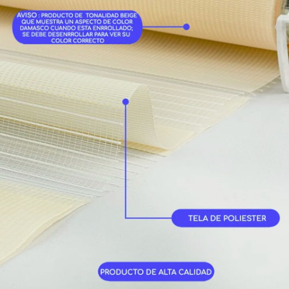 Cortina Roller Duo Zebra image number 3.0